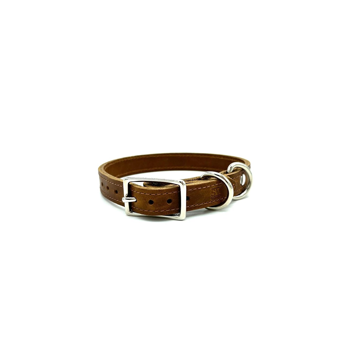 Classic Collar Buffalo Leather
