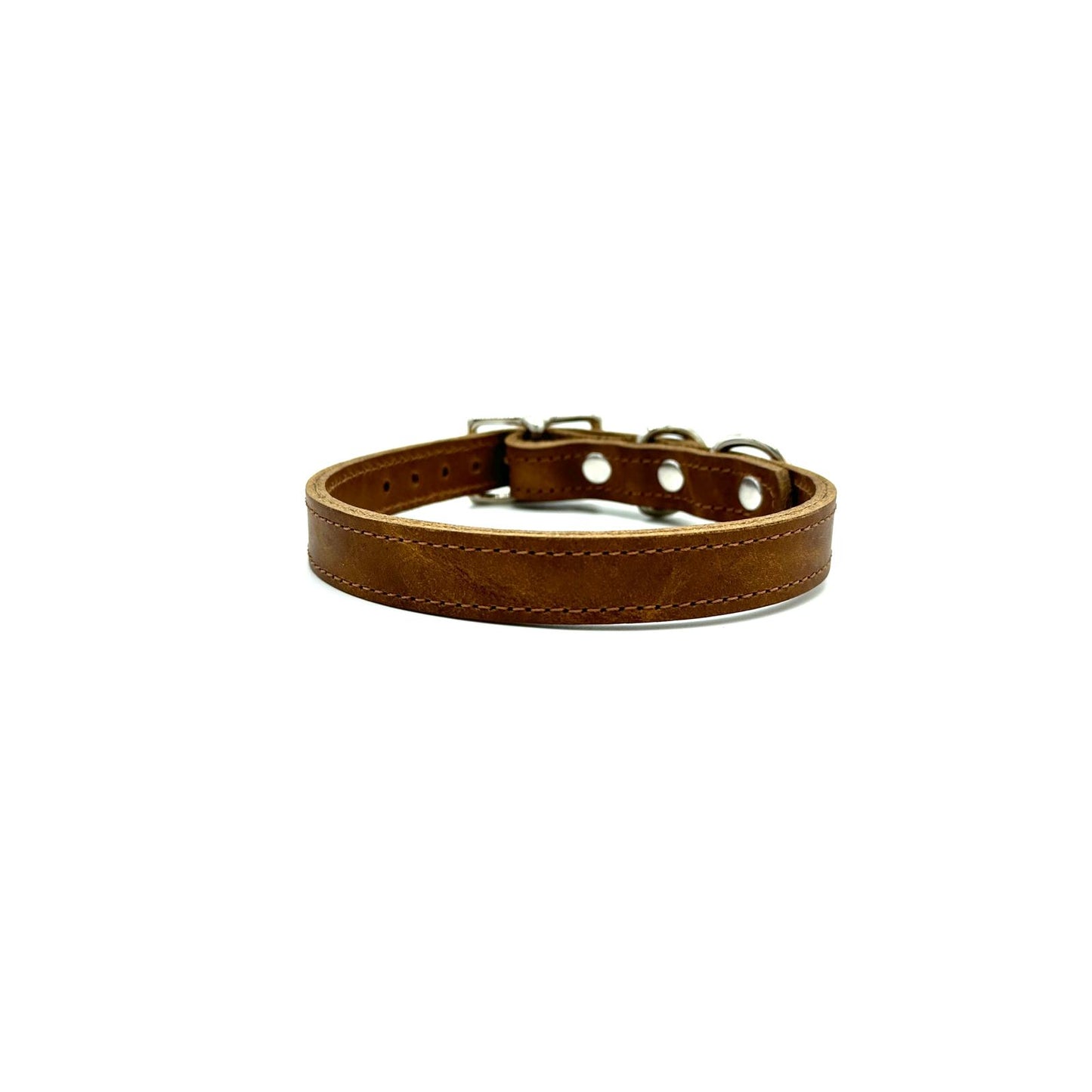 Classic Collar Buffalo Leather