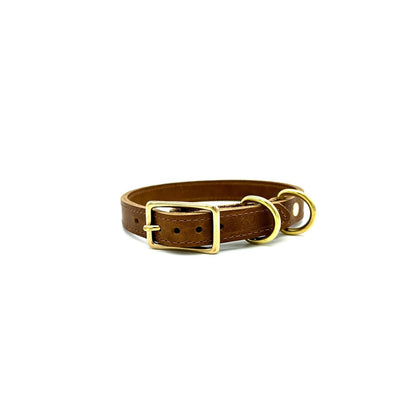 Classic Collar Buffalo Leather