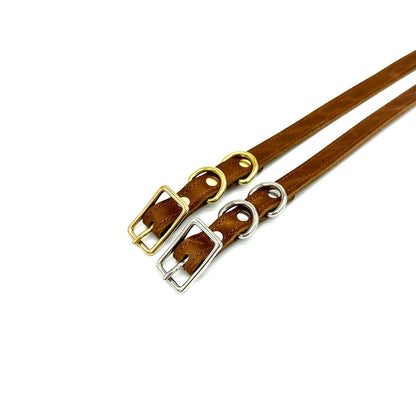 Classic Collar Buffalo Leather