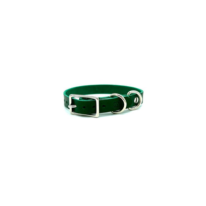 Classic Italian Leather Dog Collar