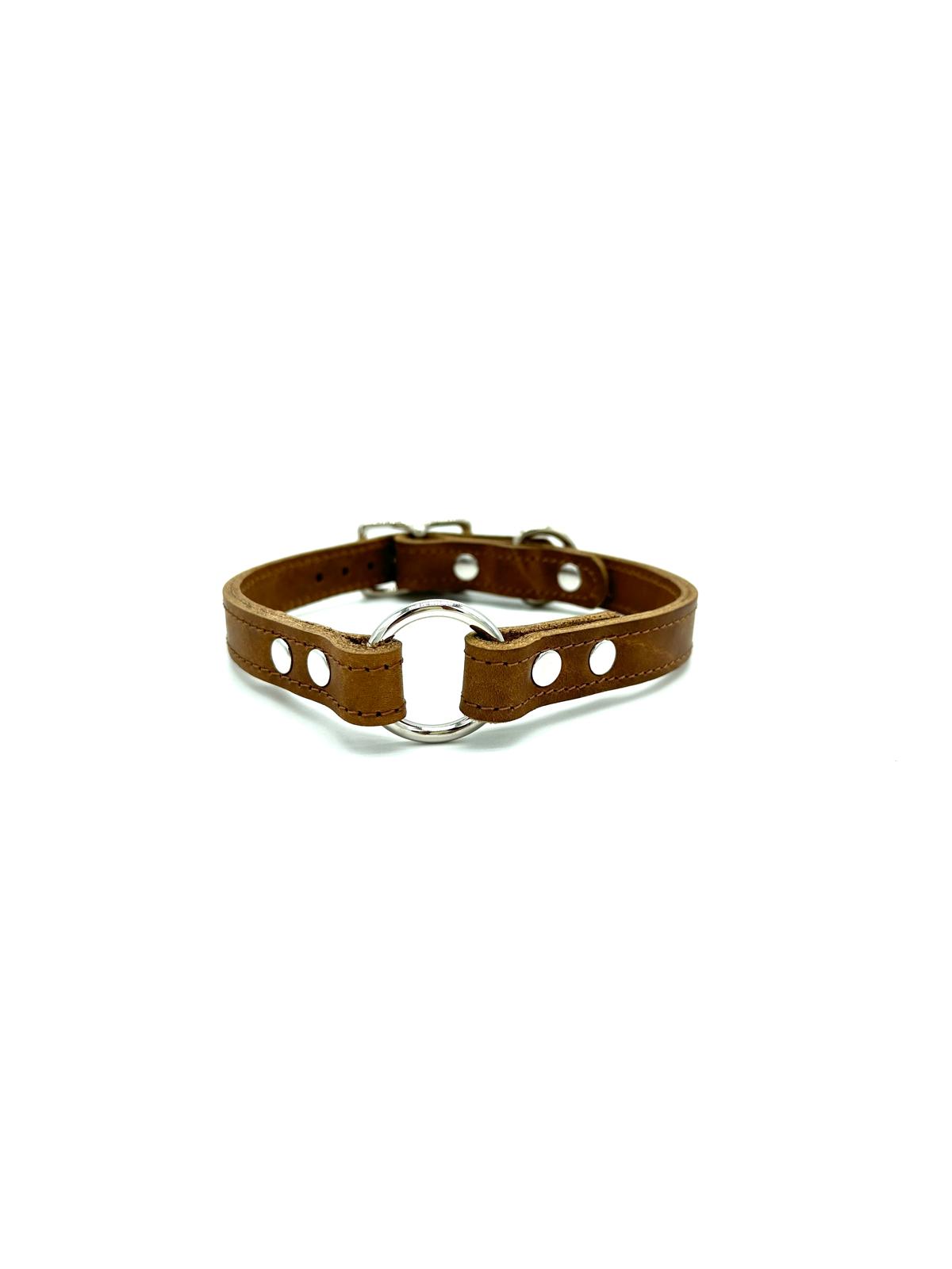 O-Ring Collar Buffalo Leather